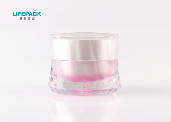 50ml Skincare Empty Cream Jar Customized Color Double Wall Structure