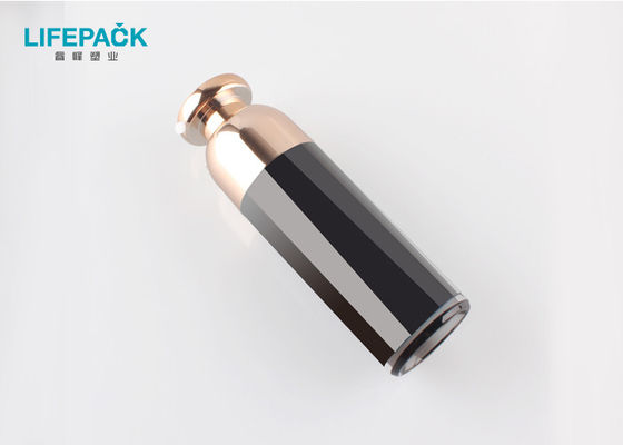 3.53oz Large Capacity Cosmetic Serum Bottles Black Color Customizable