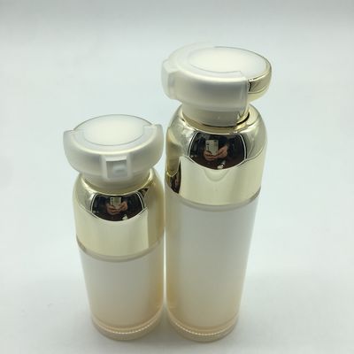 Luxury Cosmetic Packaging Airless Bottle With Pump 15ml 30ml 50ml 100ml