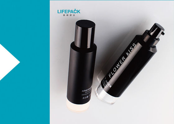 Облегченный безвоздушный косметический финиш ответной части бутылки насоса с акриловым дном