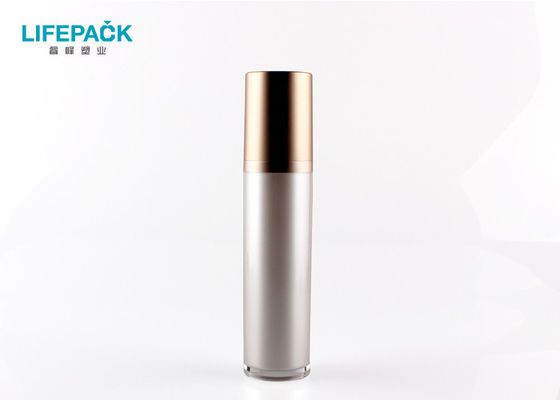 Пустая бутылка лосьона тела с насосом 15мл 30мл 50мл 100мл 120мл серебра золота